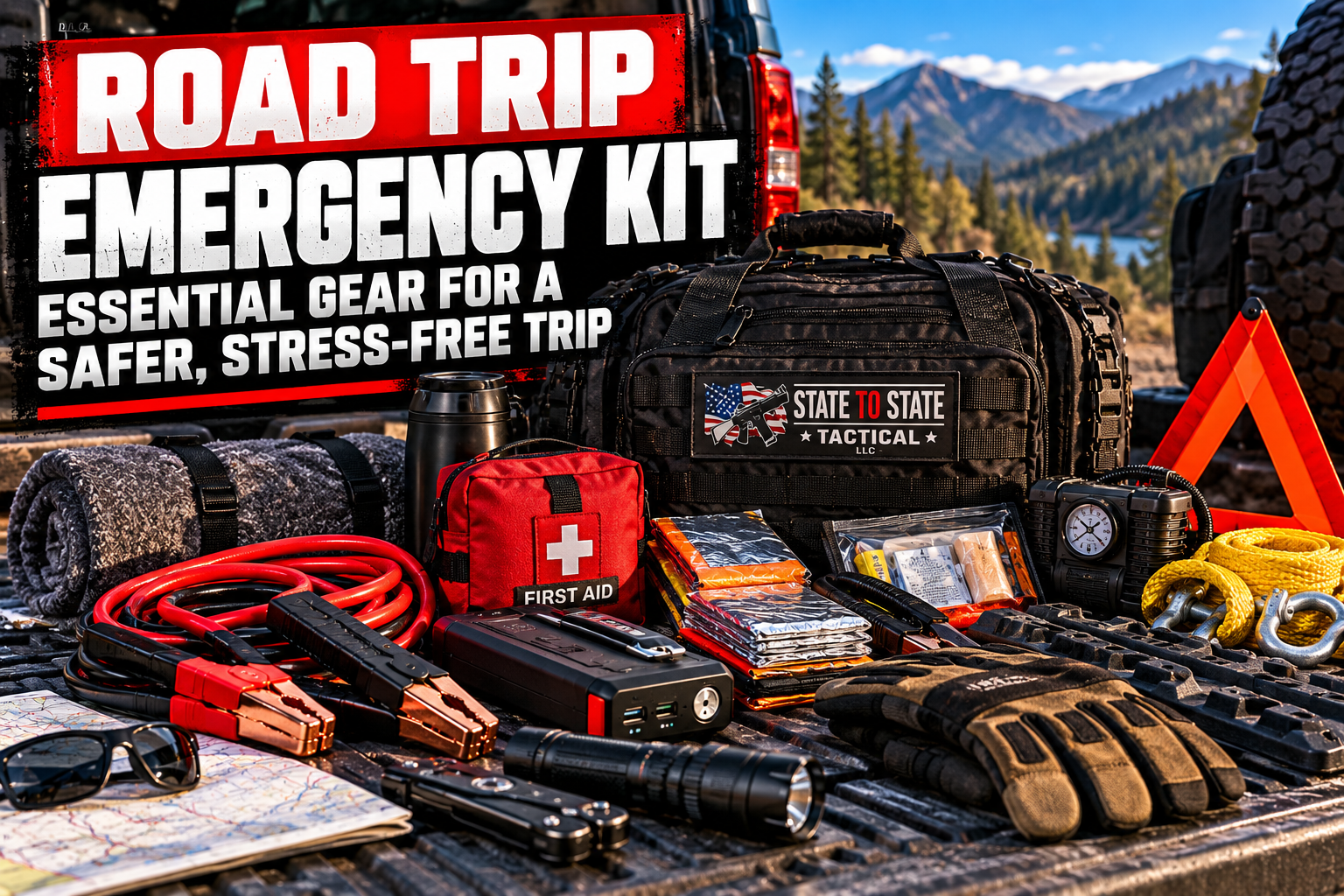 Road Trip Emergency Kit: Essential Gear for Safer Travel